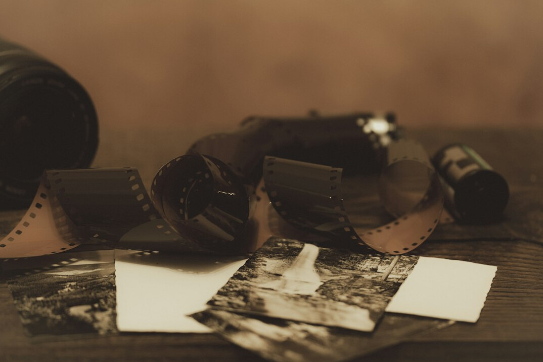 vintage crime scene