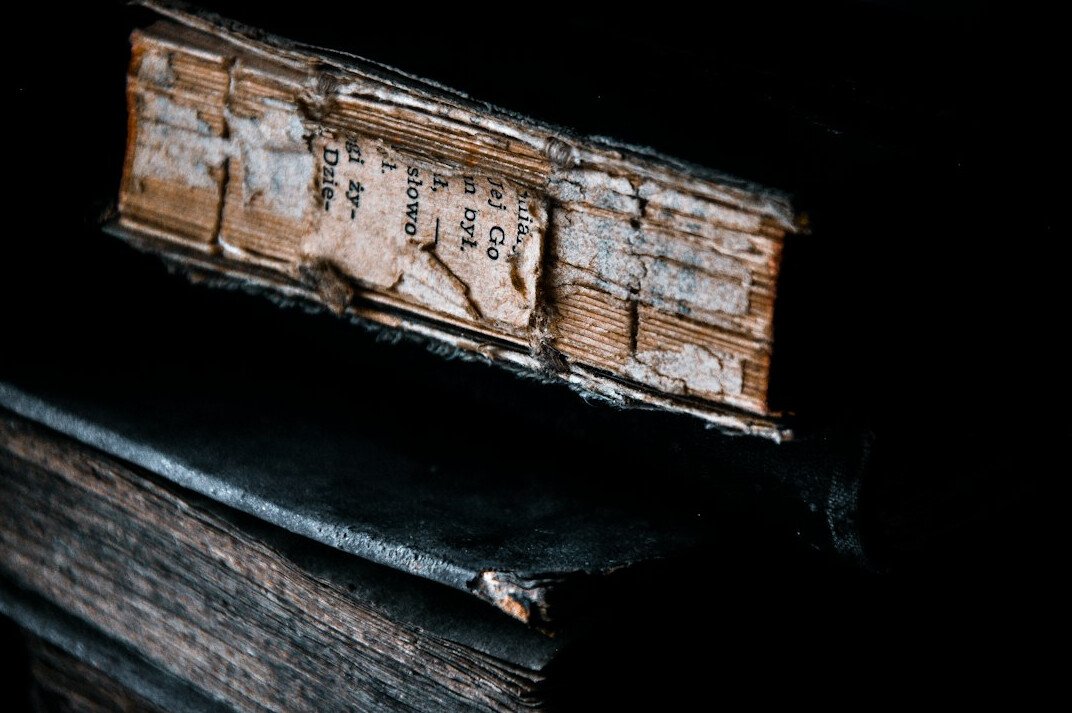 old mystery book cover